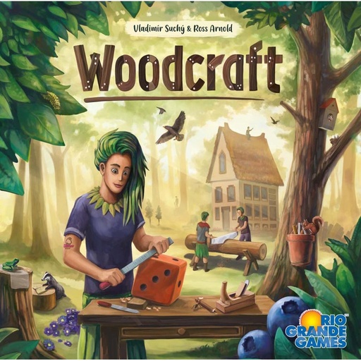 [VR9XFFB01] Woodcraft Board Game
