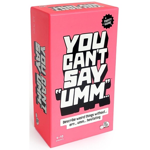 [VR9TGFY01] You Can't Say Umm Family Game