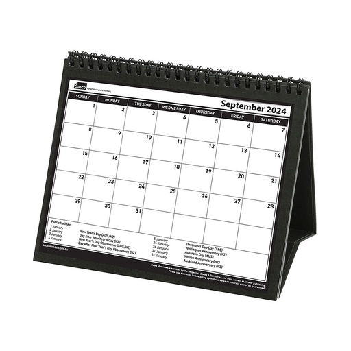[WS5HIGU01] Sasco Trifold MTV 2024 Calendar