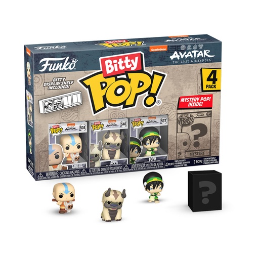 [IC18XCCX01] Avatar: the Last Airbender Aang Bitty Pop! 4-Pack