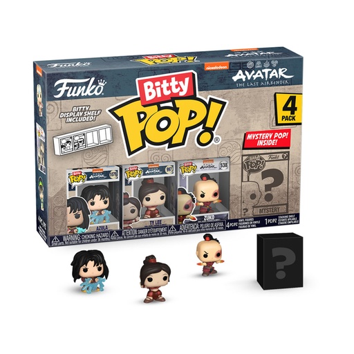 [IC18OVJL01] Avatar: the Last Airbender Azula Bitty Pop! 4-Pack