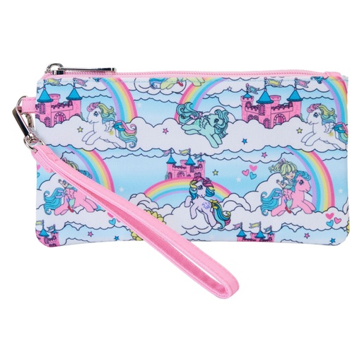 [IC18FNNB01] My Little Pony Sky Scene AOP Nylon Wristlet Wallet
