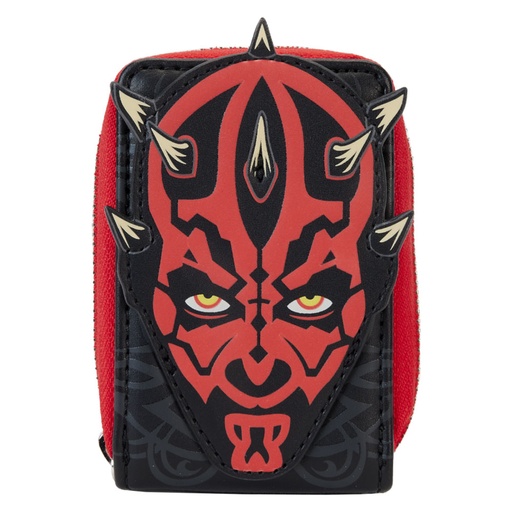 [IC18EBEH01] SW: Phantom Menace 25th Anniv Darth Maul Accordion Wallet