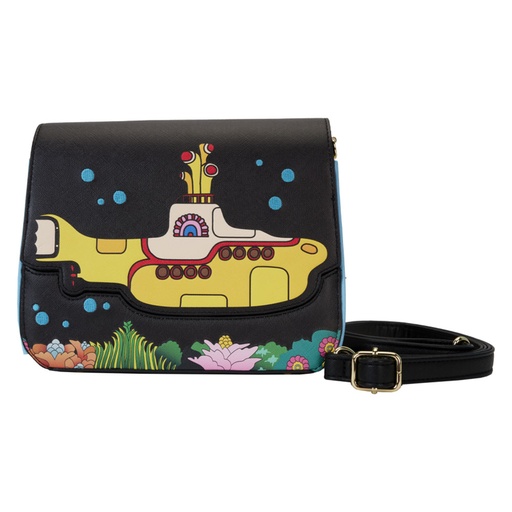 [IC18QGIC01] The Beatles Yellow Submarine Flap Pocket Crossbody