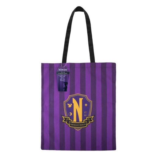 [IC18IQGJ01] Wednesday TV Nevermore Academy Tote Bag