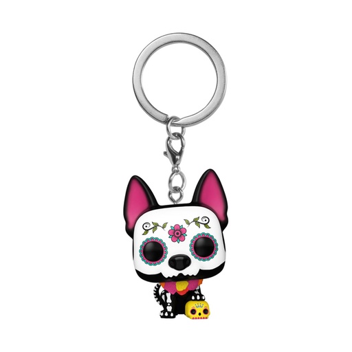 [IC18CJNK01] Dia De Los Muertos Xolo Pop! Keychain