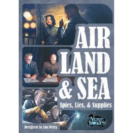 [LP5QTEB01] Air Land and Sea Spies Lies & Supplies Strategy Game