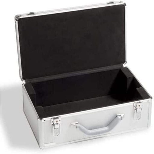 [RG2BTSN01] Leuchtturm L12 12-Tray Empty Aluminum Cargo Coin Case (Slvr)
