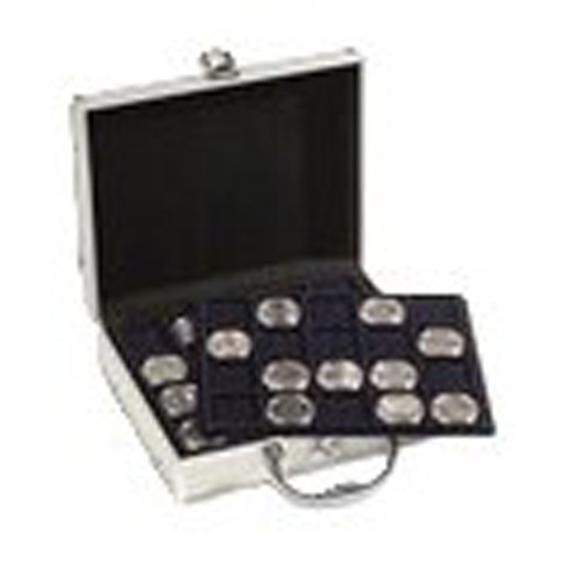 [RG2HSKN01] Leuchtturm Coin Case for 144 2-Euro Coins w/ 6 Trays