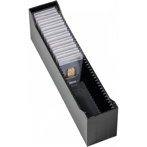 [RG2OTYR01] Leuchtturm Logik 40pc Gold Bar Archive Box (Black)