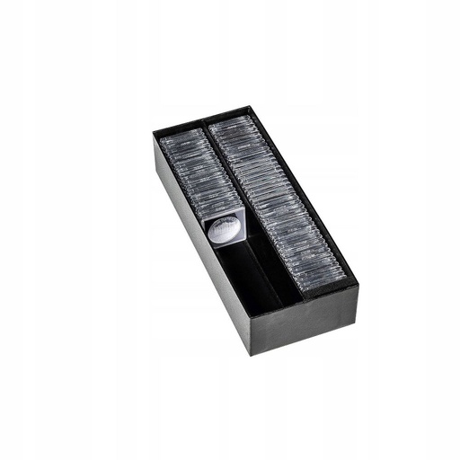 [RG2KLLD01] Leuchtturm Logik 80pc Quadrum Capsule Archive Box (Black)