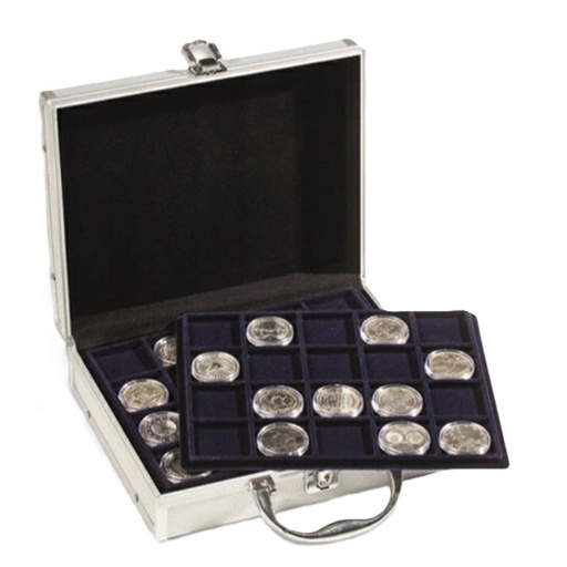 [RG2HJBD01] Leuchtturm Small Case for 10/20/25 Euro Coins w/ 6 Trays