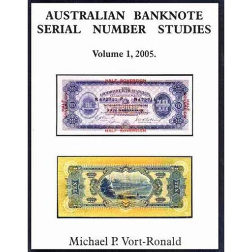 [RG2LWIJ01] Australian Banknote Serial Number Studies Volume 1 2005