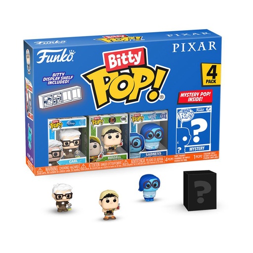 [IC19EZWU01] Pixar UP Bitty Pop! 4-Pack