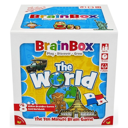 [VR10WJZY01] BrainBox Cube The World Strategy Game