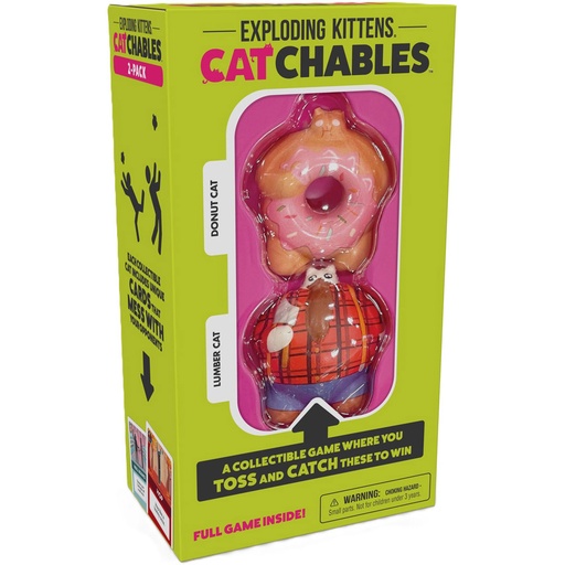 [VR10YGOF01] Catchables 2-Pack #1 Donut & Lumber Party Game