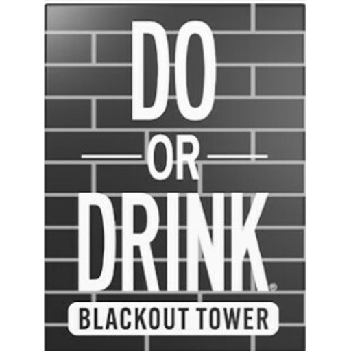[VR10ZCOL01] Do or Drink Blackout Tower (Wasted) Party Game