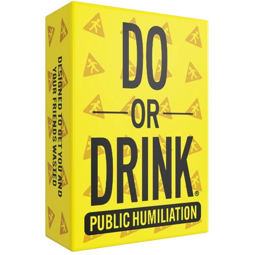 [VR10TBCK01] Do or Drink Public Humiliation (Wasted) Party Game