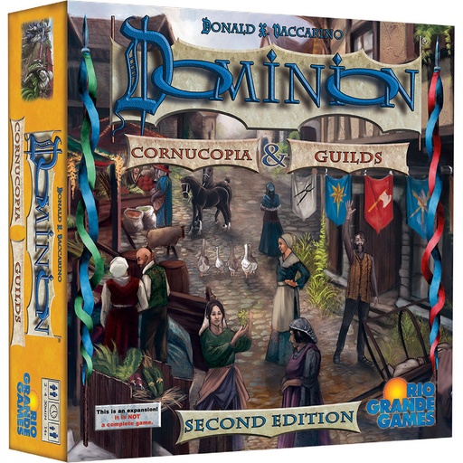 [VR10ZGNX01] Dominion Cornucopia & Guilds 2nd Edition Strategy Game