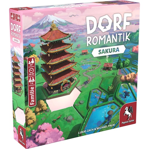 [VR10ZQTT01] Dorfromantik Sakura Strategy Game