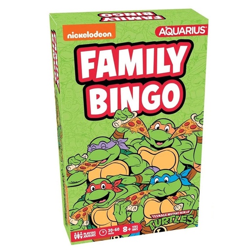 [VR10HYPW01] Family Bingo Teenage Mutant Ninja Turtles Family Game