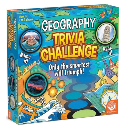 [VR10ZXWT01] Geography Trivia Challenge Family Game