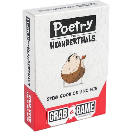 [VR10XUOW01] Grab & Game Poetry for Neanderthals Party Game