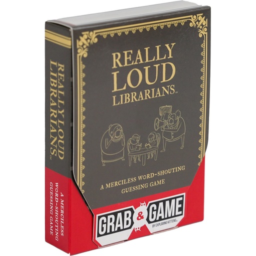 [VR10DVWR01] Grab & Game Really Loud Librarians Party Game