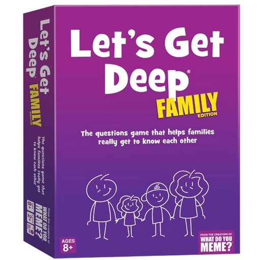 [VR10WDZE01] Let's Get Deep Family Edition Party Game