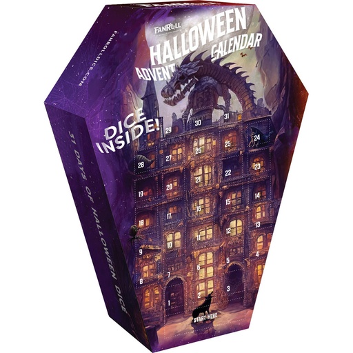 [VR10ESFS01] MDG Halloween Advent Dice Calendar