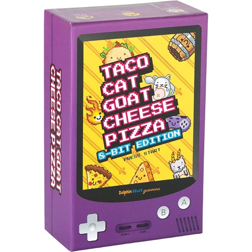 [VR10MBQR01] Taco Cat Goat Cheese Pizza 8-Bit Edition Party Game