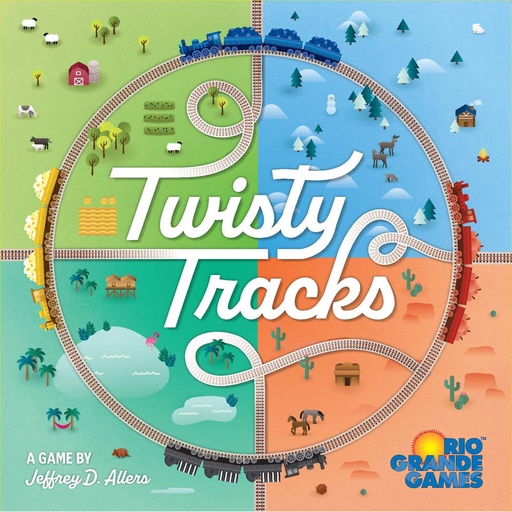 [VR10POZO01] Twisty Tracks Strategy Game