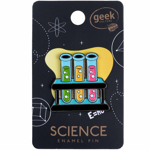 [HB5UTMA01] Test Tube Rack Enamel Pin