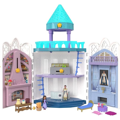 [GW3YDCV01] Disney Wish Rosas Castle Doll House Playset (1pc Random)