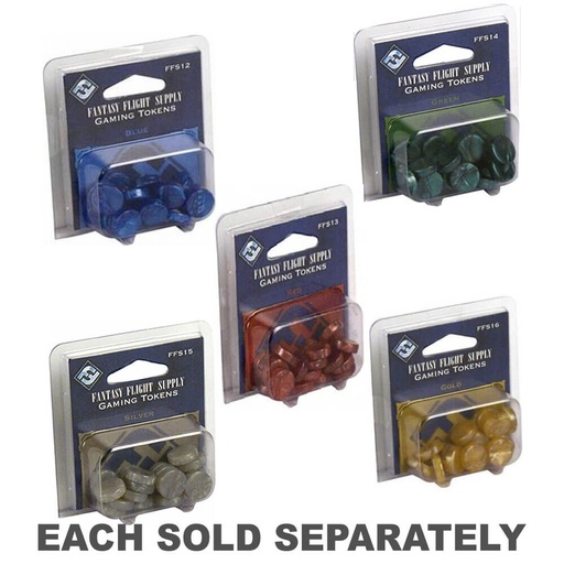 [VR2DZGM02] Gaming Tokens Game Pieces