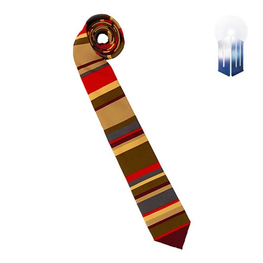 [DW4N001] Doctor Who 4th Doctor Necktie