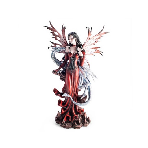[MI2LRF01] Large Red Fairy w/ Dragon