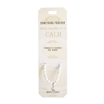 [MI4WHC01] White Howlite Calm Bracelet