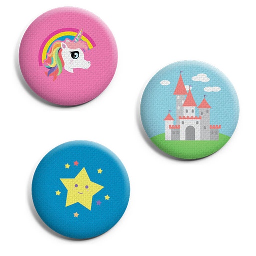 [HB1FBM01] Fantasy Badge Making Kit