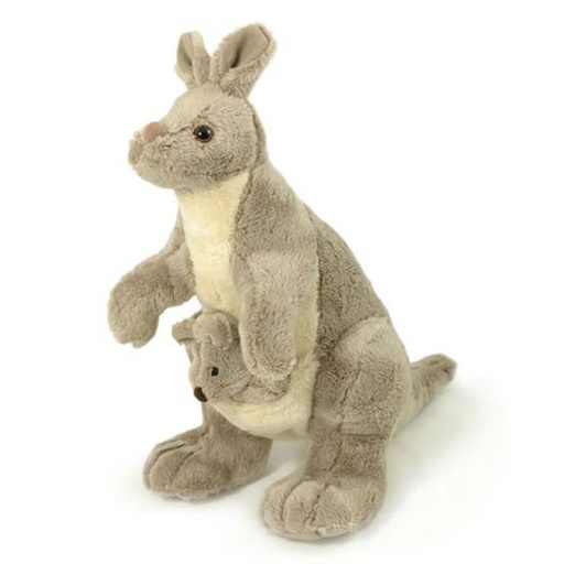 [CA1KPJ01] 28cm Kangaroo Plush w/ Joey