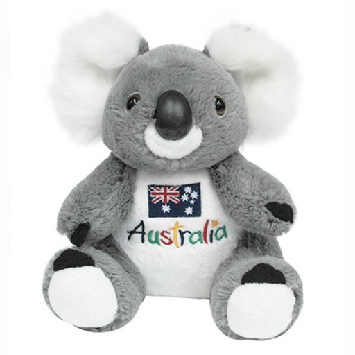 [CA1KPE01] 22cm Koala Plush w/ Embroidered Front