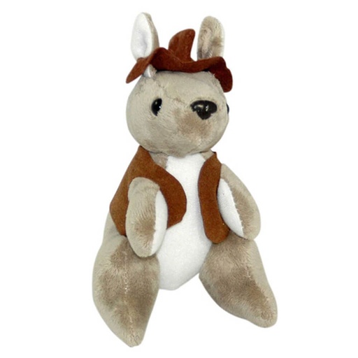 [CA1J1S01] Jumbuck 16cm Swaggie Kangaroo Plush