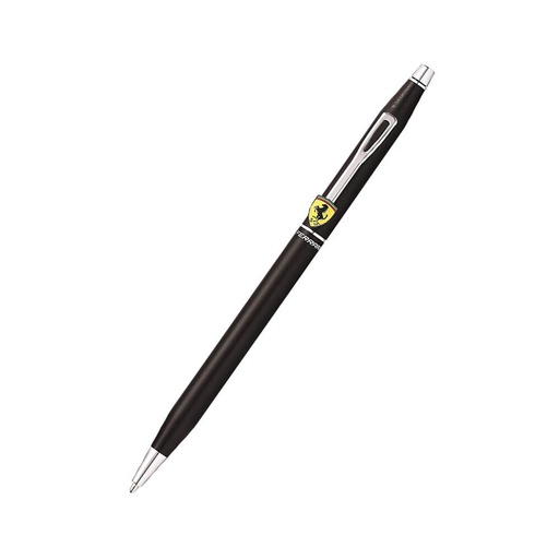 [BM1FCM01] Ferrari Century Mat BLK Lacq Pen (BP w/ Blk Leather Pouch)