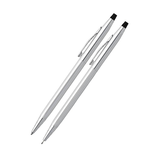 [BM1LCP01] Classic Century Lustrous Chrome Pen + Pencil Set