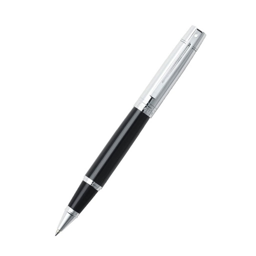 [BM1GBB01] 300 Glossy Black/Bright Chrome Cap Rollerball Pen