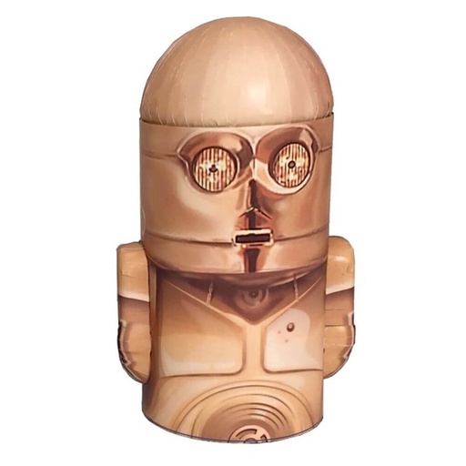 [WV1CHS01] Star Wars C-3PO Head Shape Tin Money Box