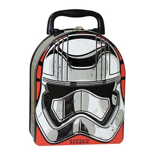 [WV1EVC01] Star Wars Ep VII Captain Phasma Arch Shape Carry All Tin