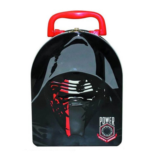 [WV1EVK01] Star Wars Ep VII Kylo Ren Arch Shape Carry All Tin
