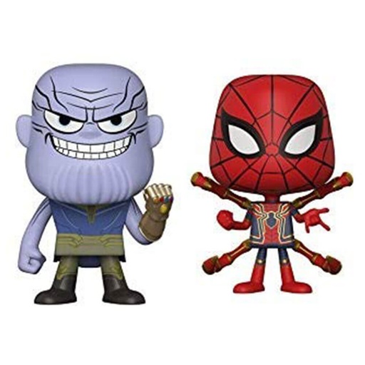 [IC3BLNM01] Avengers 3 Infinity War Thanos & Iron Spider Vynl.