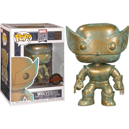 [IC4UDSV01] X-Men Wolverine Marvel 80th Anniversary Patina US Excl Pop!
